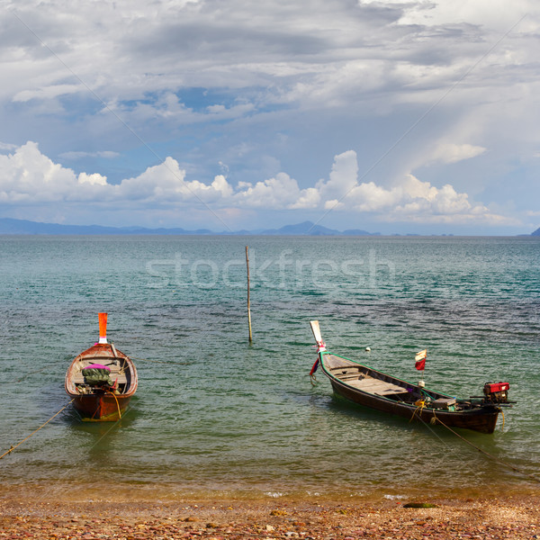 Thai Long Boats Stock photo © PetrMalyshev