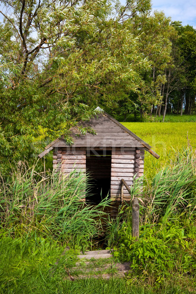 wooden cabin Stock photo © PetrMalyshev