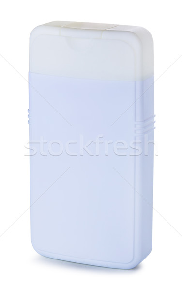 Fles shampoo plastic reinigingsproducten geïsoleerd witte Stockfoto © PetrMalyshev