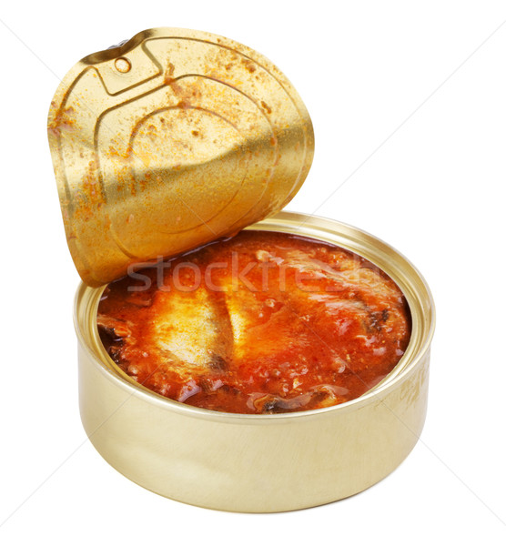 Opened Tincan Stock photo © PetrMalyshev
