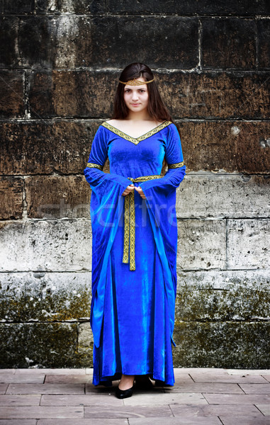 Stock photo: medieval woman