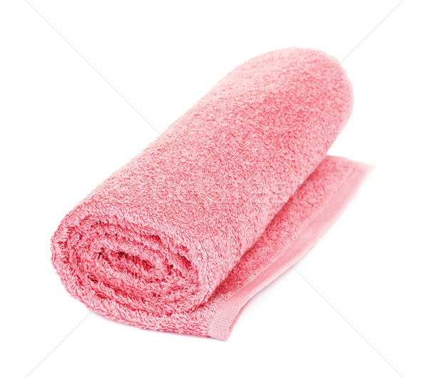 Rolled Bath Towel Stock photo © PetrMalyshev