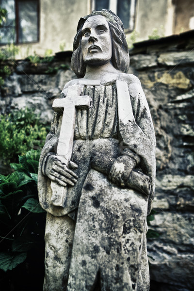 Statue in Cathedral Stock photo © PetrMalyshev