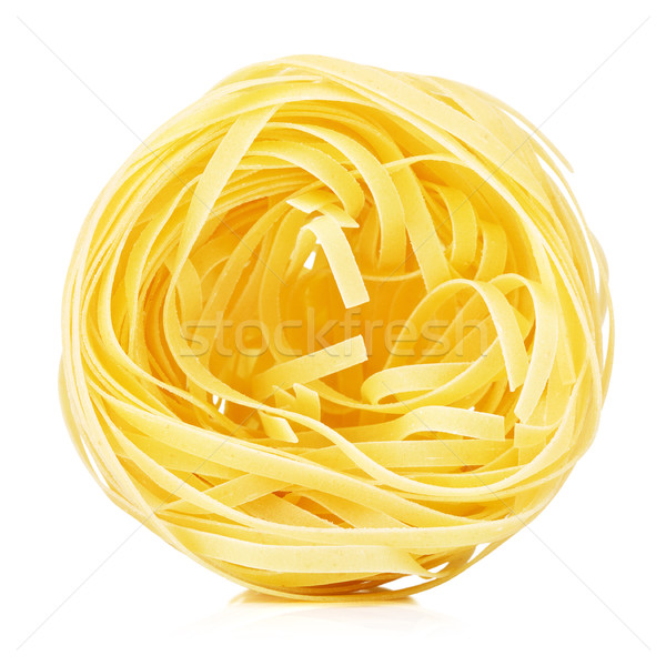 Raw Nest Pasta Stock photo © PetrMalyshev