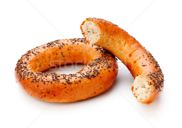 Bagels With Poppy Seeds Stock photo © PetrMalyshev