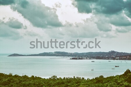 Evening On Sea Shore Stock photo © PetrMalyshev