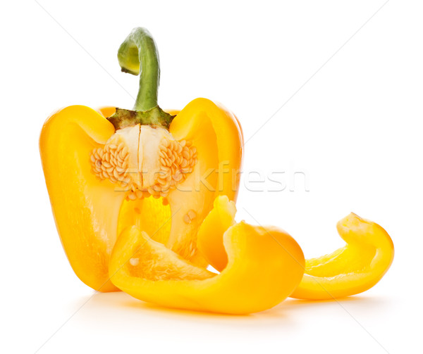 Stock photo: Yellow Paprika