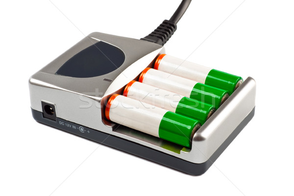 charger with battery Stock photo © PetrMalyshev