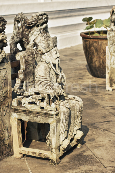 Wat Arun Statue Stock photo © PetrMalyshev