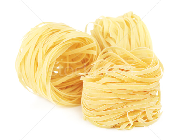 Raw Nest Pasta Stock photo © PetrMalyshev