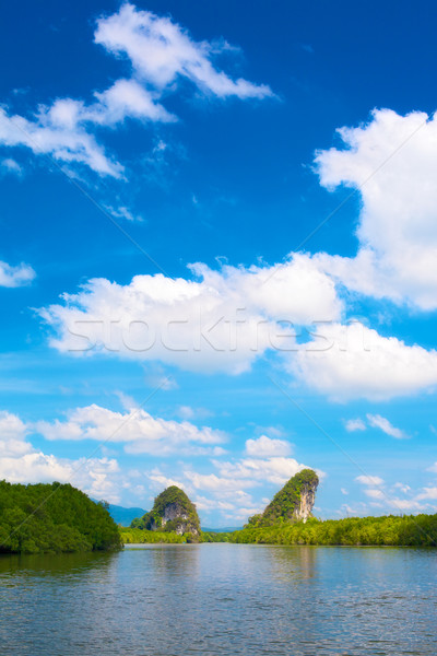Краби пород день Таиланд небе Сток-фото © PetrMalyshev
