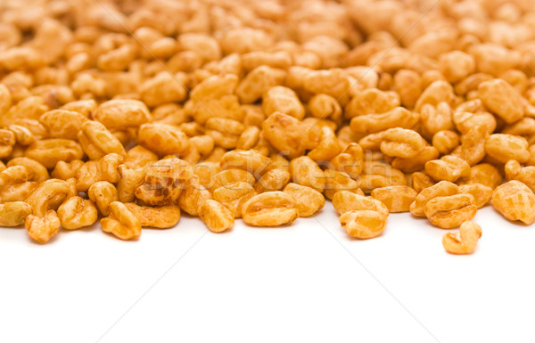 wheat popcorn fried in honey Stock photo © PetrMalyshev