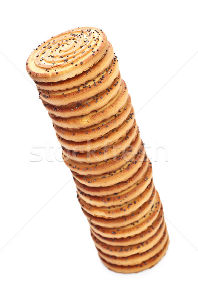 Shortbreads Cookies Tower Stock photo © PetrMalyshev