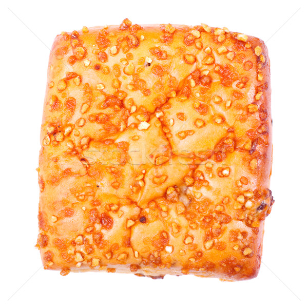 Chleba bochenek sezam świeże odizolowany biały Zdjęcia stock © PetrMalyshev