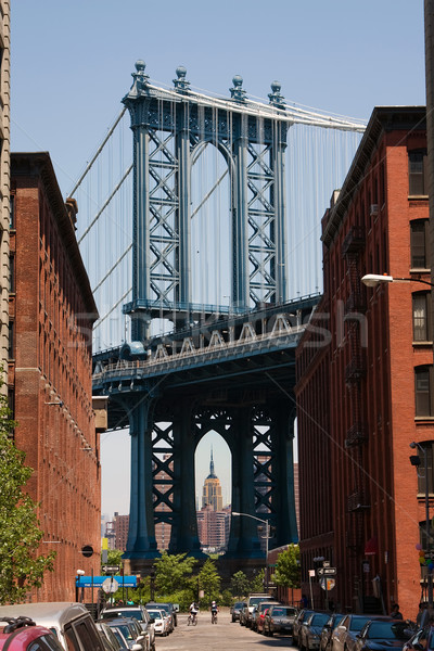 Stock photo: Manhattan Bridge