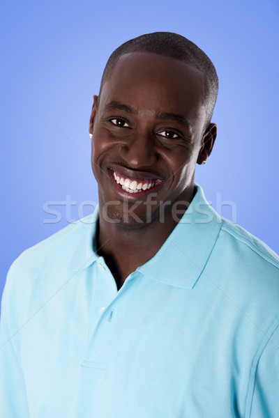 Stock photo: Happy African American business man