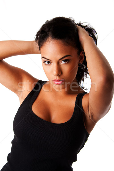 Beautiful Hispanic woman Stock photo © phakimata