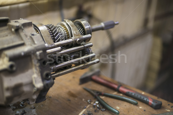 Transmission with shallow depth of field Stock photo © Phantom1311