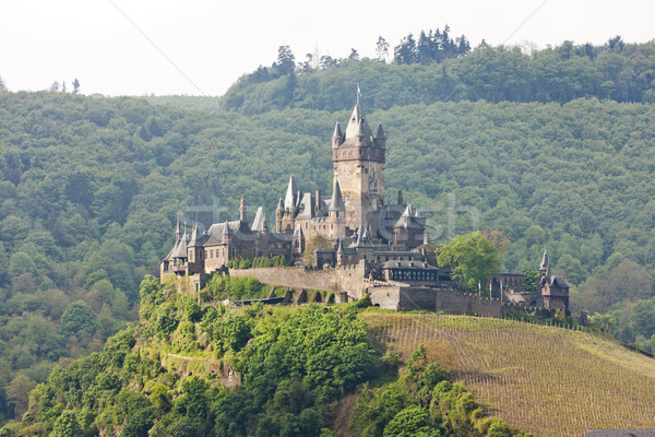 Reichsburg Castle, Cochem, Rhineland-Palatinate, Germany Stock photo © phbcz