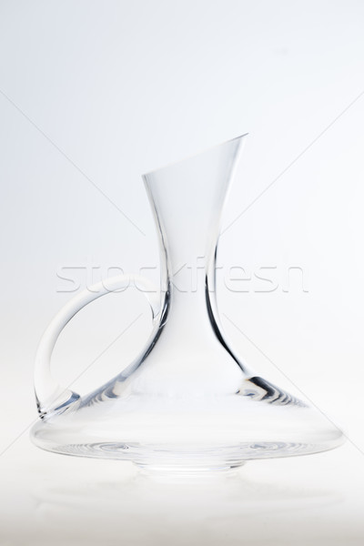 empty carafe for wine Stock photo © phbcz