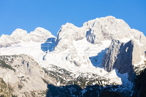 [[stock_photo]]: Vue · lac · paysage · Voyage · montagnes · Europe