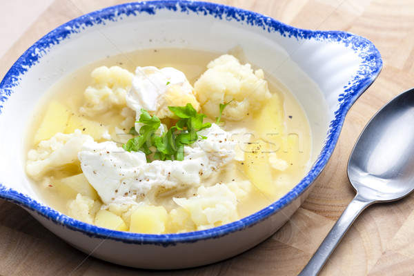 cauliflower soup Stock photo © phbcz
