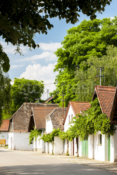 wine cellars, Hadres, Lower Austria, Austria Stock photo © phbcz