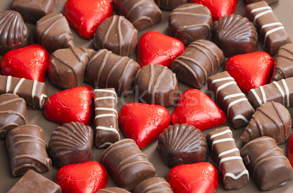 chocolate candies Stock photo © phbcz
