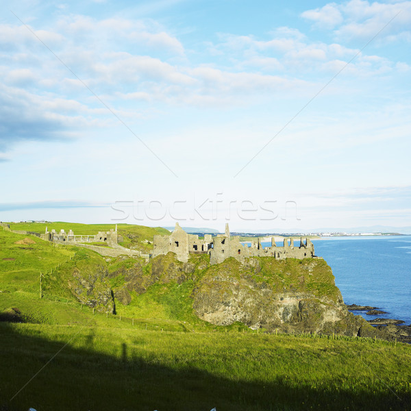 ruins of Dunluce Castle, County Antrim, Northern Ireland Stock photo © phbcz