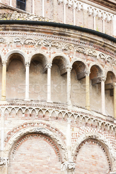 detail of Parma Cathedral, Emilia-Romagna, Italy Stock photo © phbcz