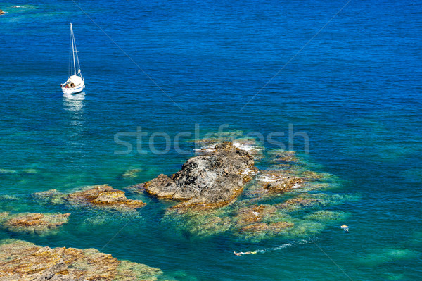 Cap de Peyrefite, Languedoc-Roussillon, France Stock photo © phbcz