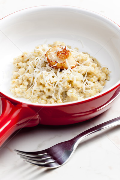 Stockfoto: Parel · gerst · risotto · maaltijd