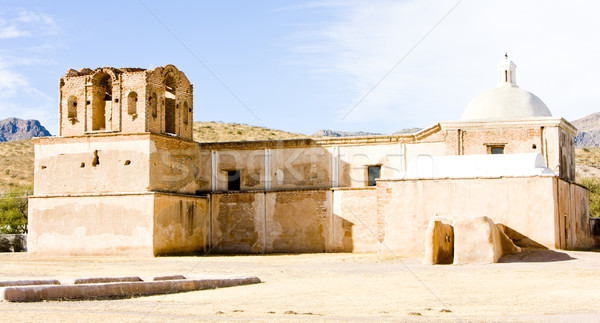 Stok fotoğraf: Arizona · ABD · kilise · mimari · tarih · misyon