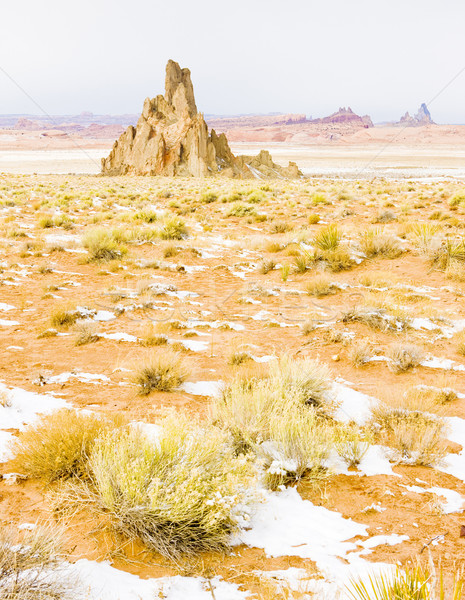 Tél tájkép Arizona USA utazás kő Stock fotó © phbcz