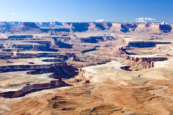 Groene rivier park Utah USA landschap Stockfoto © phbcz