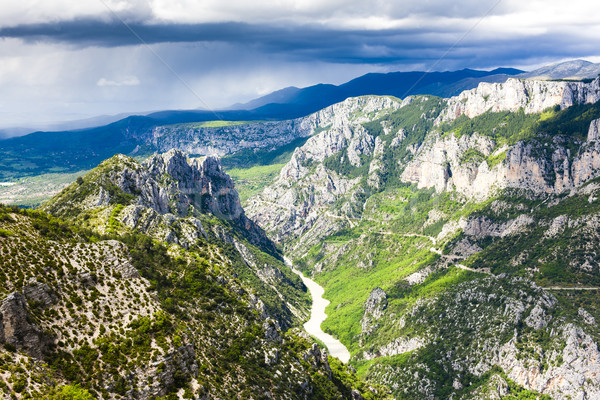 Verdon Gorge, Provence, France Stock photo © phbcz