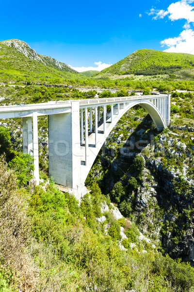 Pont de l''Artuby, Verdon Gorge, Provence, France Stock photo © phbcz