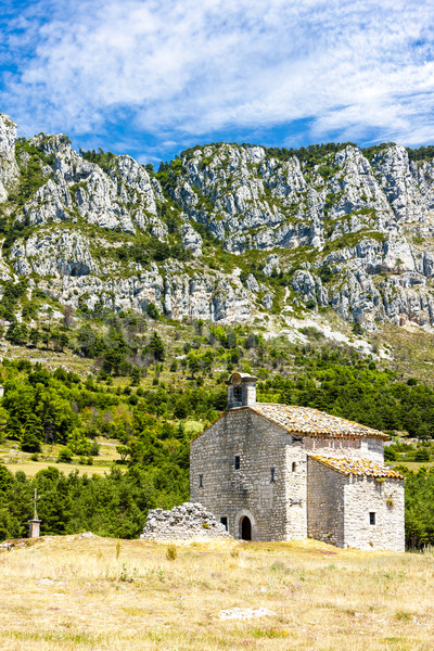 Chapel Notre-Dame de Gratemoine, Seranon, Provence, France Stock photo © phbcz
