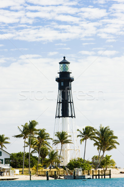 Hillsboro Lighthouse, Pompano Beach, Florida, USA Stock photo © phbcz