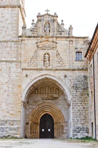 Mosteiro estrada Santiago Espanha edifício arquitetura Foto stock © phbcz