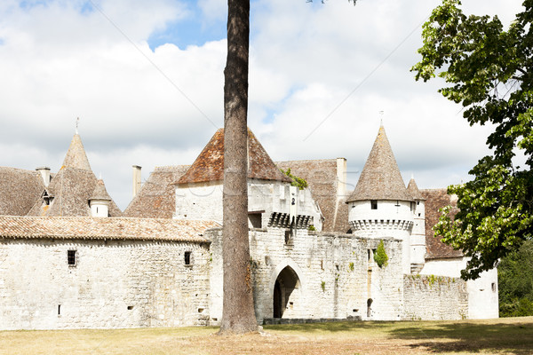Bridoire Castle, Dordogne Department, Aquitaine, France Stock photo © phbcz