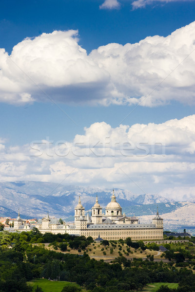 monastery, San Lorenzo del Escorial, Spain Stock photo © phbcz