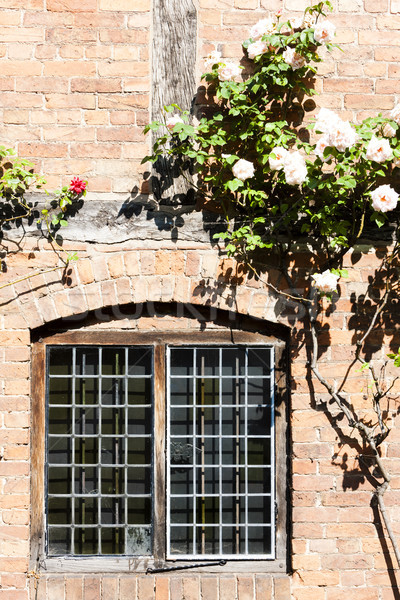 detail of house, Stratford-upon-Avon, Warwickshire, England Stock photo © phbcz