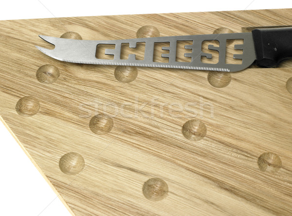 Stock photo: cheese knife