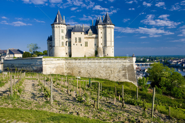 Chateau de Saumur, Pays-de-la-Loire, France Stock photo © phbcz