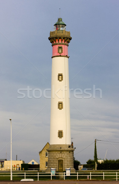 lighthouse, Ouistreham, Normandy, France Stock photo © phbcz