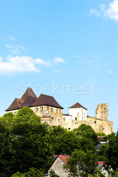 Castillo República Checa viaje arquitectura Europa historia Foto stock © phbcz