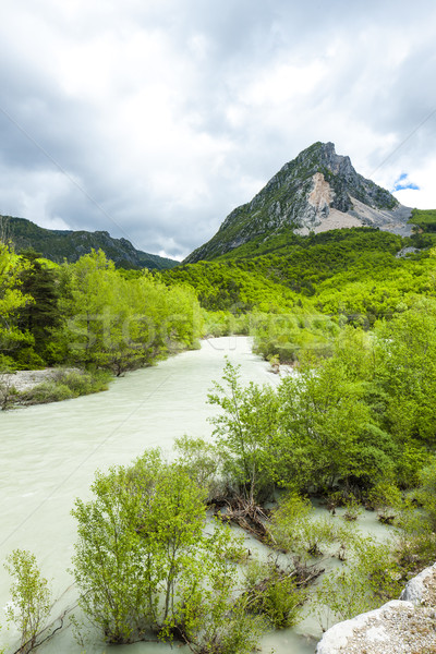 valley of river Verdon in spring, Provence, France Stock photo © phbcz