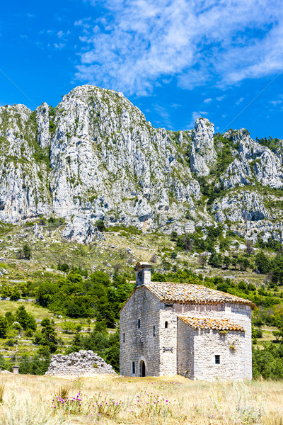 Chapel Notre-Dame de Gratemoine, Seranon, Provence, France Stock photo © phbcz