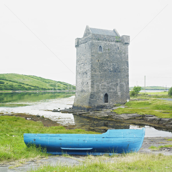 Rockfleet Castle, County Mayo, Ireland Stock photo © phbcz